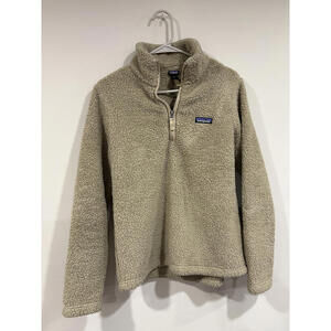 Patagonia zip-up teddy bear fleece womens medium good condition